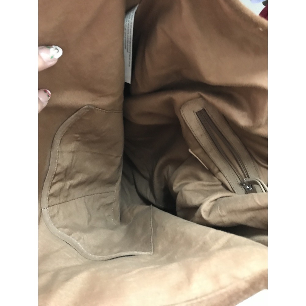 Free People We The Free Honor Hobo Bag cow Leather Saddle Brown - Picture 6 of 9